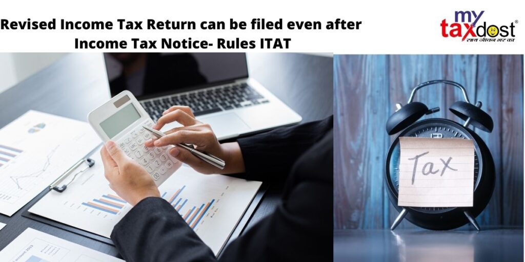 revised Income Tax return